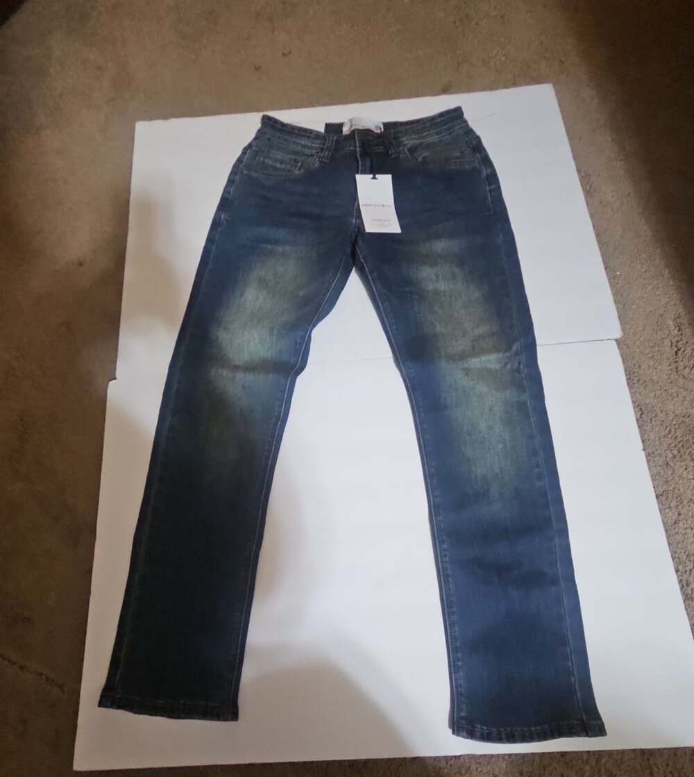 paperdenim&cloth Vintage Slim Jeans Size 28/30 Blue Stretch